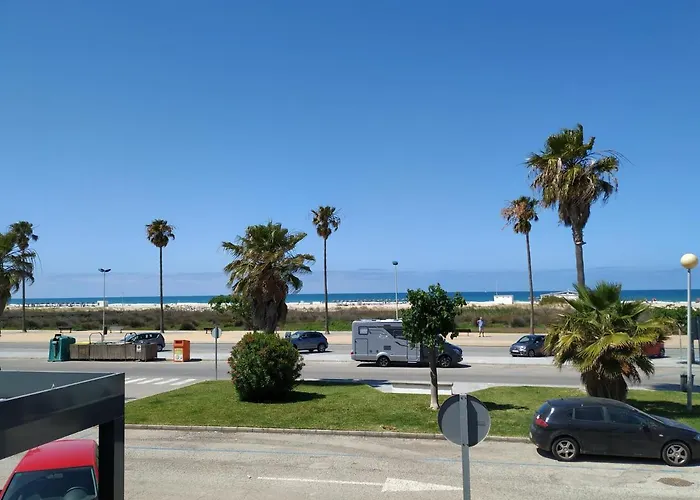 Primera Linea De Playa Con Gran Patio, Consultar Disponibilidad De Aparcamiento Daire Conil De La Frontera