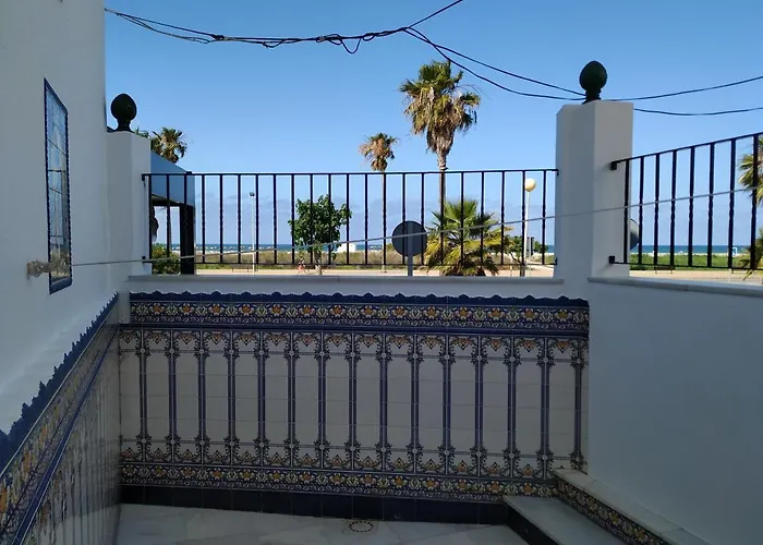 Primera Linea De Playa Con Gran Patio, Consultar Disponibilidad De Aparcamiento Appartement *